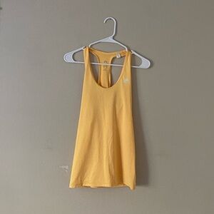 Adidas Tank Yellow Top Lightweight Workout Size Small